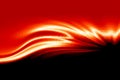 Fire flame. Abstract vector wave background Royalty Free Stock Photo