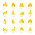 Fire Flames Icons