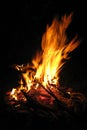Fire flame ember burn Royalty Free Stock Photo