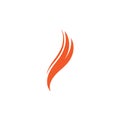 fire flame logo icon vector design template Royalty Free Stock Photo
