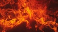 Fire flame texture. Abstract burning blaze flames for banner background. Royalty Free Stock Photo