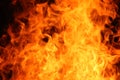 Fire flame texture background Royalty Free Stock Photo