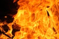 Fire flame texture background Royalty Free Stock Photo
