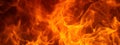 Fire flame texture. Blaze flames background for banner. Burning concept. Royalty Free Stock Photo