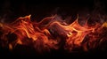 Fire flame texture. Blaze flames background for banner. Burning concept Royalty Free Stock Photo