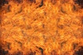 Fire flames abstract background Royalty Free Stock Photo