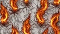 fire flames background bold fire Royalty Free Stock Photo