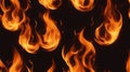 fire flames background A fire flames wallpaper with a black and orange color scheme and a realistic effect