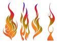 Fire flames Royalty Free Stock Photo