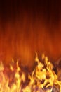 Fire Flames Heat Background Royalty Free Stock Photo