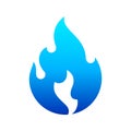Fire flames, new blue icon for you