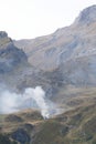 Fire in France, Laruns, Lac d'aule. 10/13/2023. 10/14/2023 current news