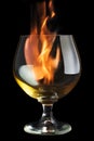 Fire and glass