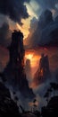The Fire God\'s Lonely Mountain