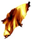 Fire at Greek Rhodes island as Cerberus flames continue