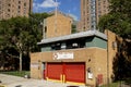 Fire Hall in Harlem, NYC Royalty Free Stock Photo
