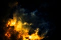 Fire From Heaven Royalty Free Stock Photo