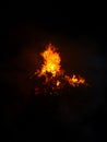 Fire holika dehan Royalty Free Stock Photo