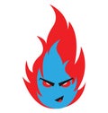 fire, horrible Color Isolated Vector icon which can be easily edit or modified
