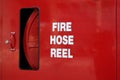 Fire Hose Reel Royalty Free Stock Photo