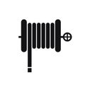 Fire hose reel icon