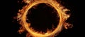 fire hot circle hole background, burn, flame Royalty Free Stock Photo