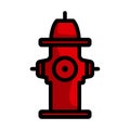 Fire Hydrant Icon Royalty Free Stock Photo