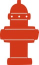 Fire Hydrant Icon Royalty Free Stock Photo