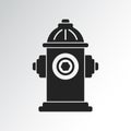 Fire hydrant icon. Vector illustration Royalty Free Stock Photo