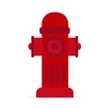 Fire hydrant icon, vector illustration Royalty Free Stock Photo