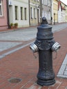 Fire Hydrant, Street, Sidewalk, city Royalty Free Stock Photo