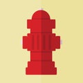 fire hydrant. Vector illustration decorative design Royalty Free Stock Photo
