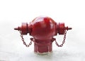 Fire hydrant on white background Royalty Free Stock Photo
