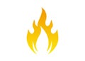 Fire Icon. Tattoo. Vector. Flame. Icon. Sign. Symbol. Flaming. Bonfire. Burning. Fiery. Flammable. Inferno. Hell. Heat. Afire