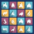 Fire Icons Set