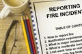 Fire incident reporting