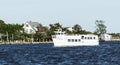 Fire Island Ferry the Stranger returning to Bay Shore