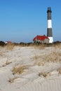 Fire Island Lighthouse 2 Royalty Free Stock Photo