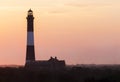 Fire Island Lighthouse Foggy Sunrise