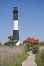 Fire Island Lighthouse Vertical Royalty Free Stock Photo