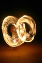 Fire juggler Royalty Free Stock Photo