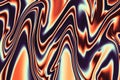 Fire Liquid Iridescent Background. Iridescent chrome wavy gradient abstract background, holographic fire texture, liquid