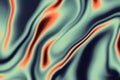 Fire Liquid Iridescent Background. Iridescent chrome wavy gradient abstract background, holographic fire texture, liquid