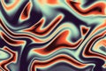 Fire Liquid Iridescent Background. Iridescent chrome wavy gradient abstract background, holographic fire texture, liquid