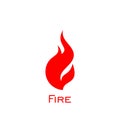 Fire logo design