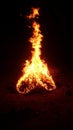 Fire love Royalty Free Stock Photo