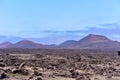 Fire Mountains, Lanzarote, Canary Islands, Spain Royalty Free Stock Photo