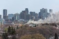 Fire near View montreal April 2021