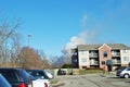 Fire near wright Patterso air force base Dayton, Fairborn, Beavercreek, greene county, ohio