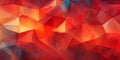 Fire Opal Crystal Creative Abstract Geometric Texture. Royalty Free Stock Photo